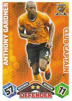 Anthony Gardner Hull City 2009/10 Topps Match Attax Club Captain #EX98